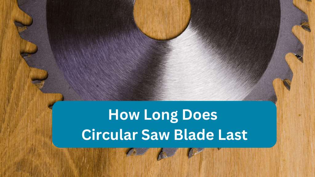 How Long Does a Circular Saw Blade Last