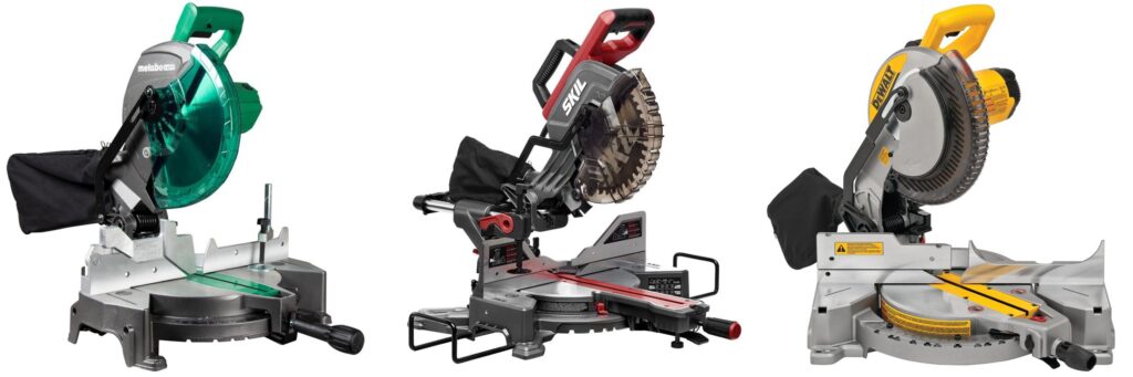 10 Inch Compound Miter Saw combined image