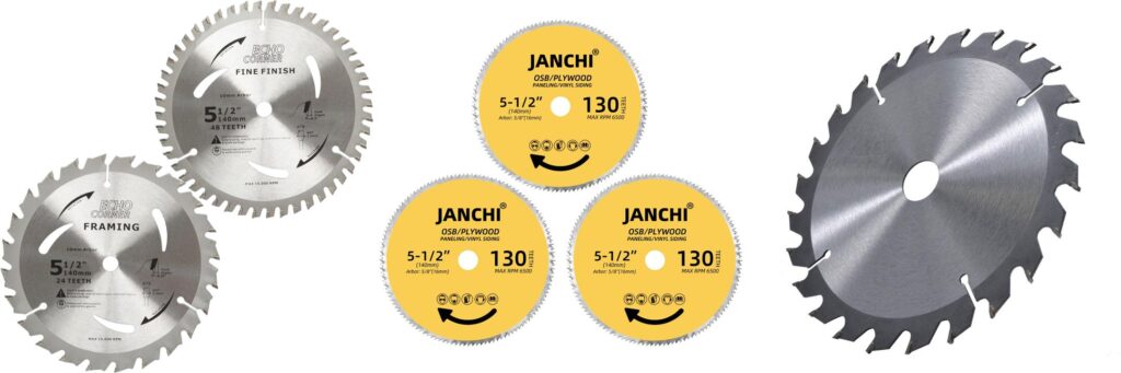 135mm Circular Saw Blade combined image