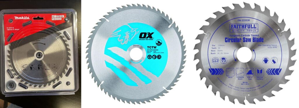 235 Circular Saw Blade combined image