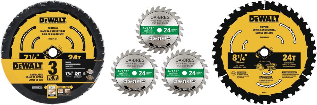 24 Tooth Circular Saw Blade combined image