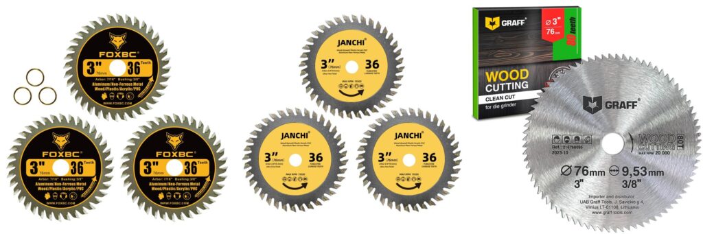 3 Inch Circular Saw Blade combined image