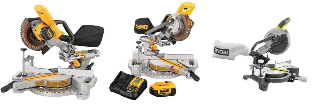 4 Inch Miter Saw combined image