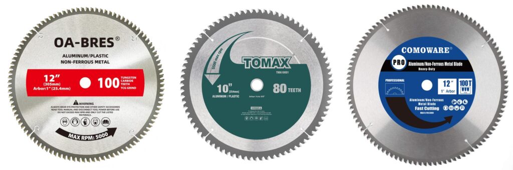 Aluminum Cutting Blade For Miter Saw combined image