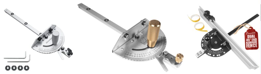 Band Saw Miter Gauge combined image