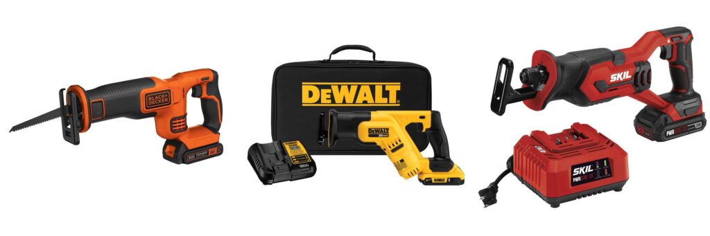 Best Battery Reciprocating Saw combined image