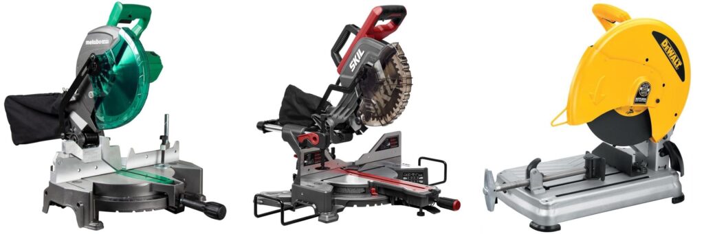 Best Budget Chop Saw combined image