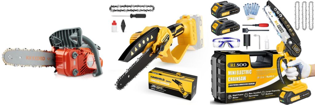 Best Chainsaw For All Weather Use combined image