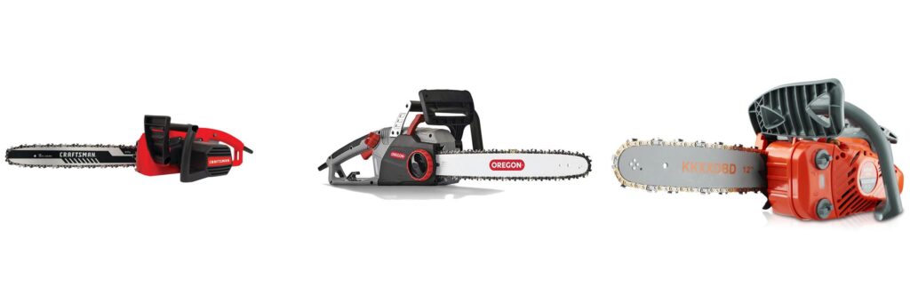 Best Chainsaw For Homeowners combined image