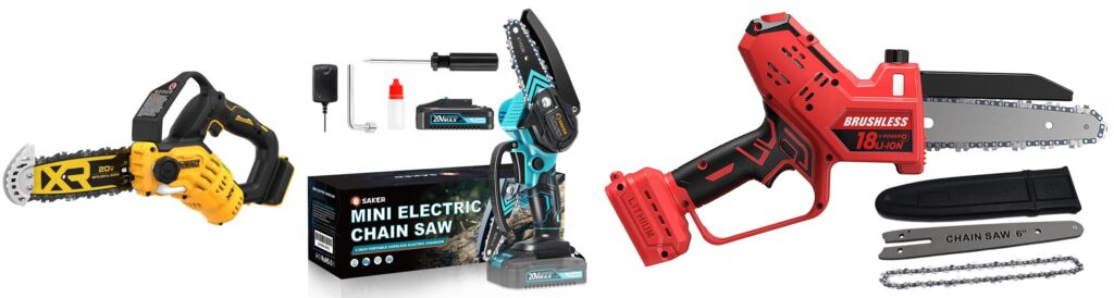 Best Chainsaw For Pruning combined image
