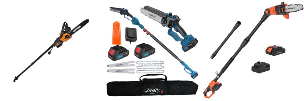 Best Chainsaw For Tree Trimming combined image