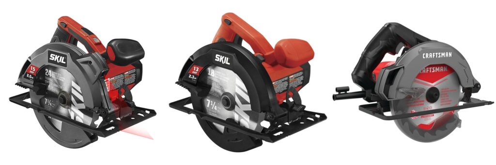 Best Circular Saw For Beginners combined image