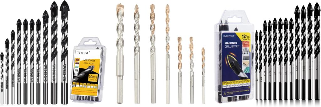 Best Concrete Drill Bit combined image