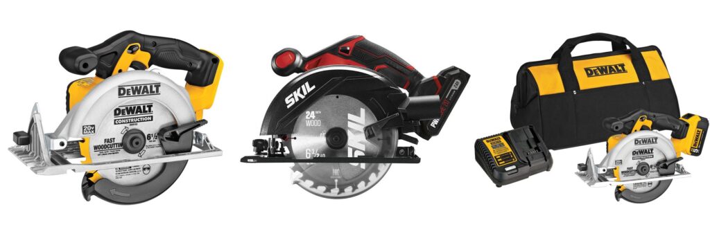 Best Cordless Circular Saw combined image