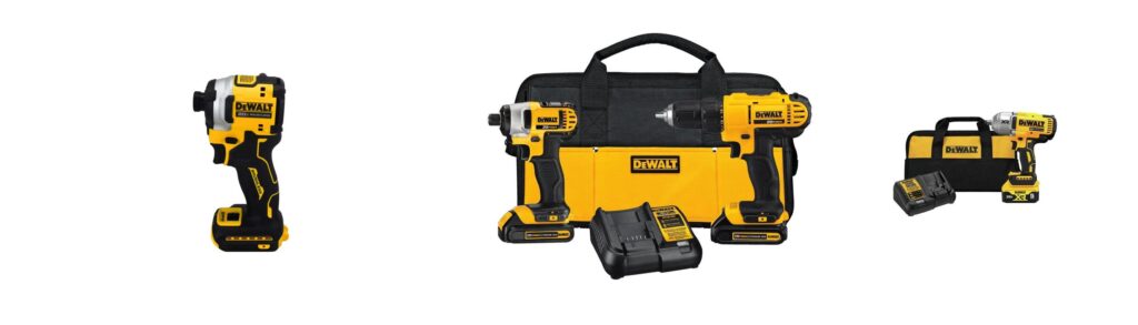 Best Dewalt Impact Drill combined image