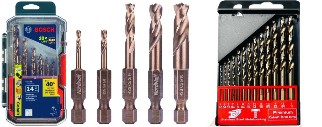 Best Drill Bit For Drilling Stainless Steel combined image