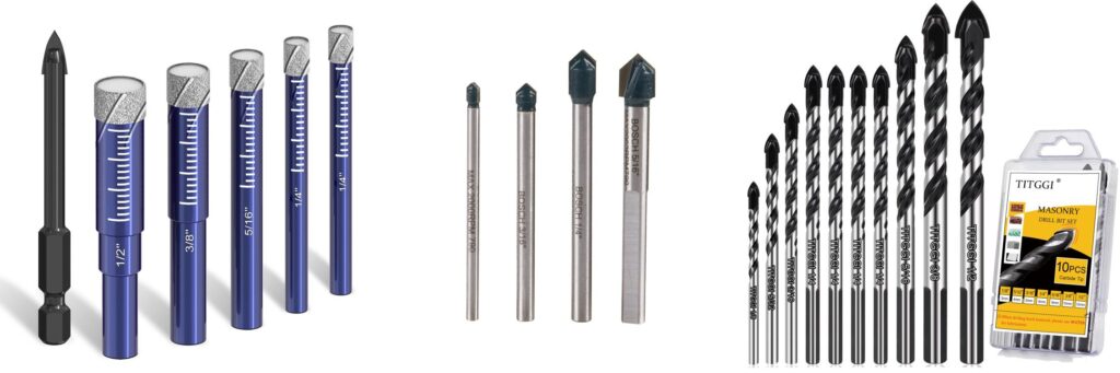 Best Drill Bit For Porcelain Tile combined image