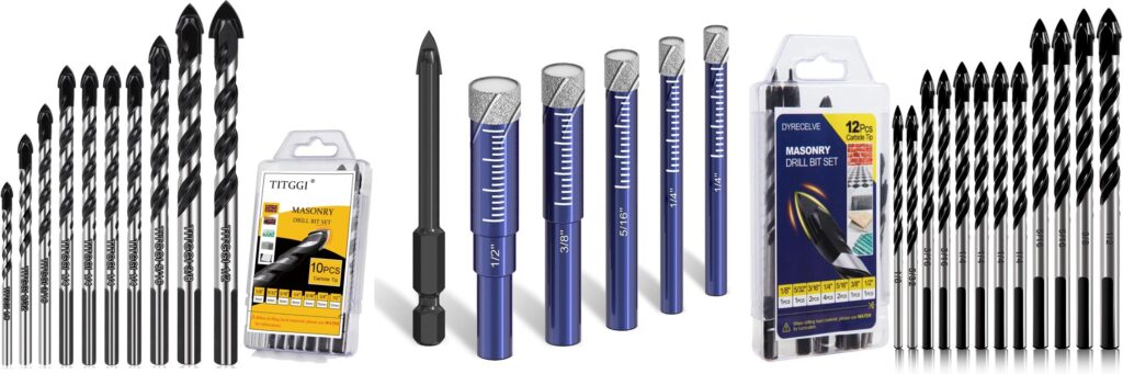Best Drill Bit For Tile combined image