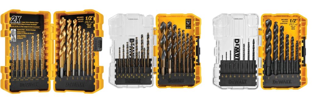 Best Drill Bit Sets combined image