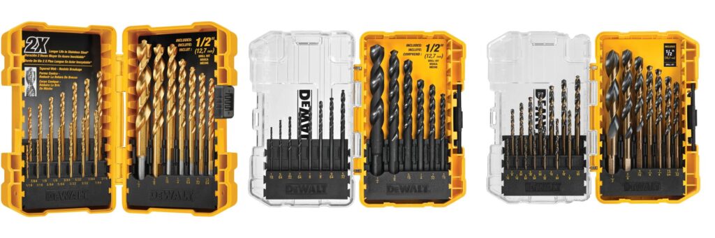 Best Drill Bits For Metal combined image