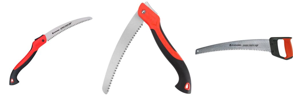Best Hand Saw For Cutting Branches combined image