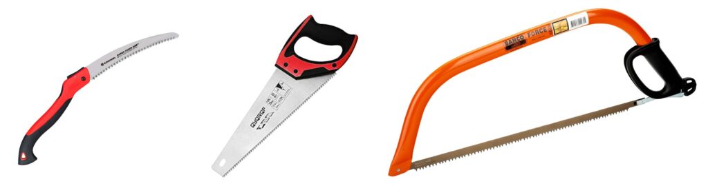 Best Hand Saw For Cutting Christmas Tree combined image