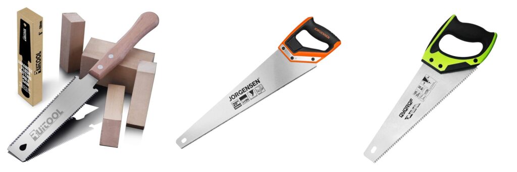Best Hand Saw For Woodworking combined image