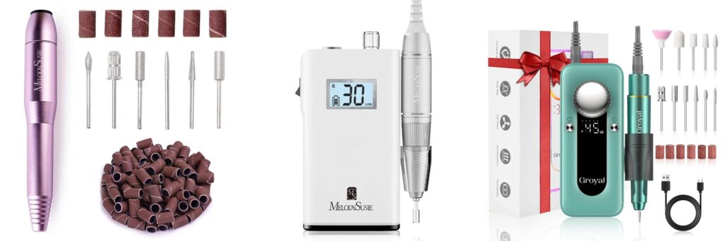 Best Professional Nail Drill combined image