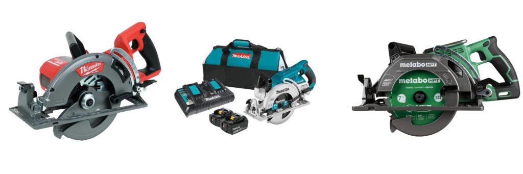 Best Rear Handle Circular Saw combined image