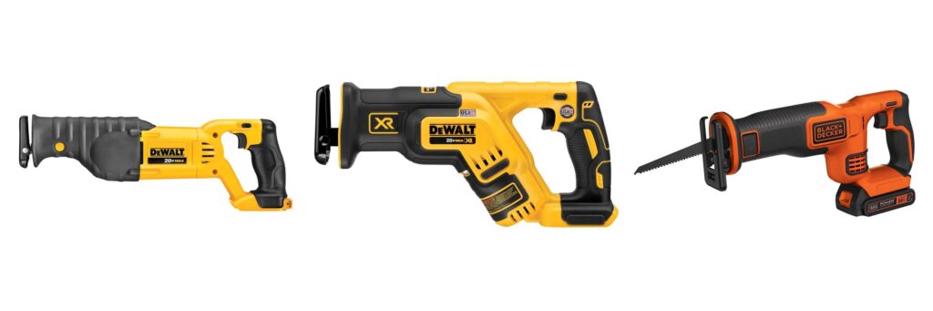 Best Reciprocating Saw combined image