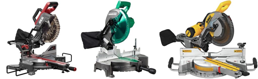 Best Saw For Bevel Cuts combined image