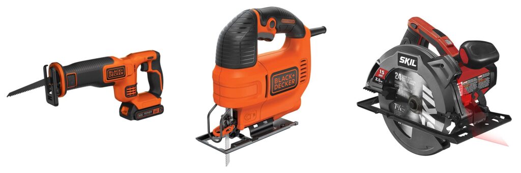 Best Saw For Building Decks combined image