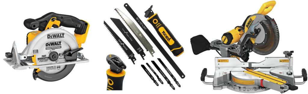 Best Saw For Construction combined image