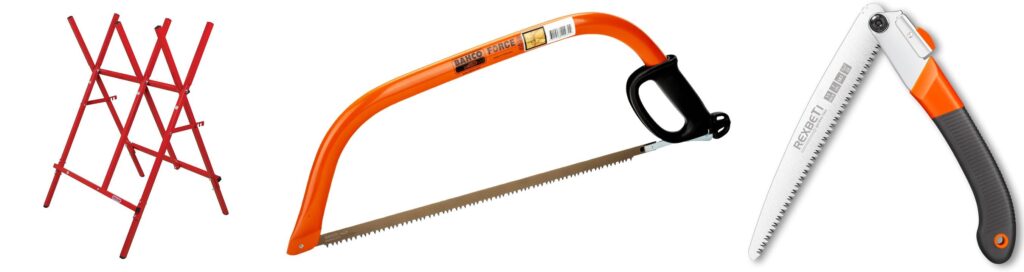 Best Saw For Cutting Firewood combined image