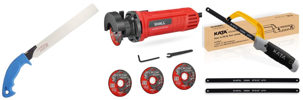 Best Saw For Cutting Pipes combined image