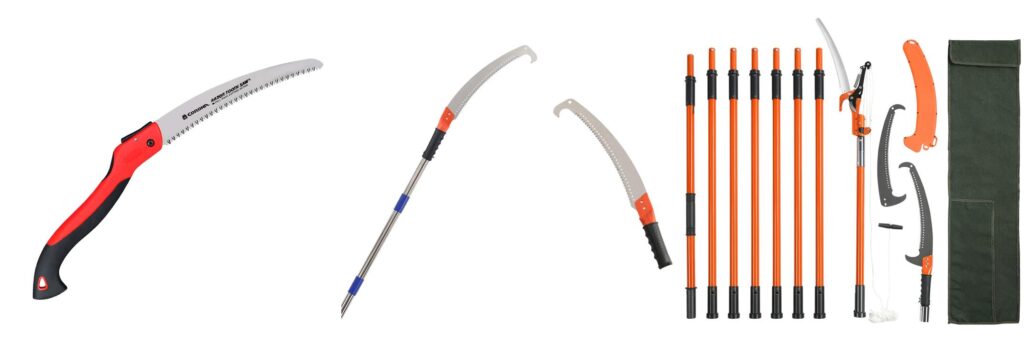 Best Saw For Trimming Branches combined image