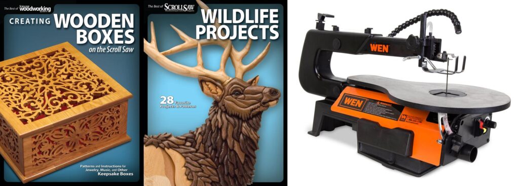 Best Scroll Saw For Artistic Projects combined image
