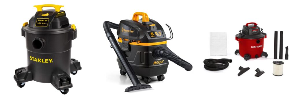 Best Shop Wet Dry Vacuum combined image