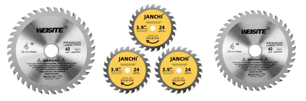 Circular Saw Blade 4 Inch combined image