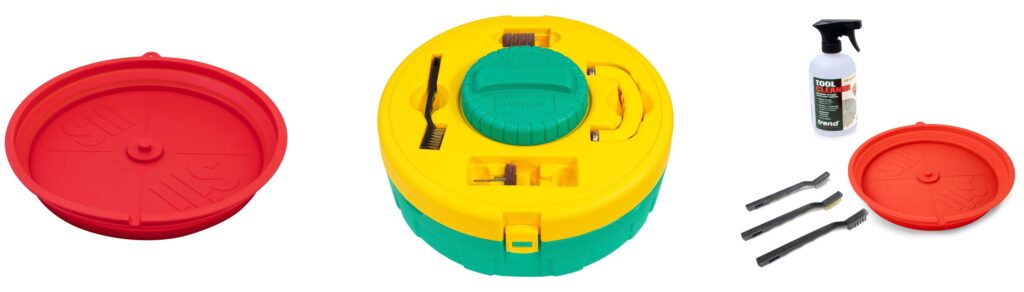 Cleaning a Table Saw Blade combined image