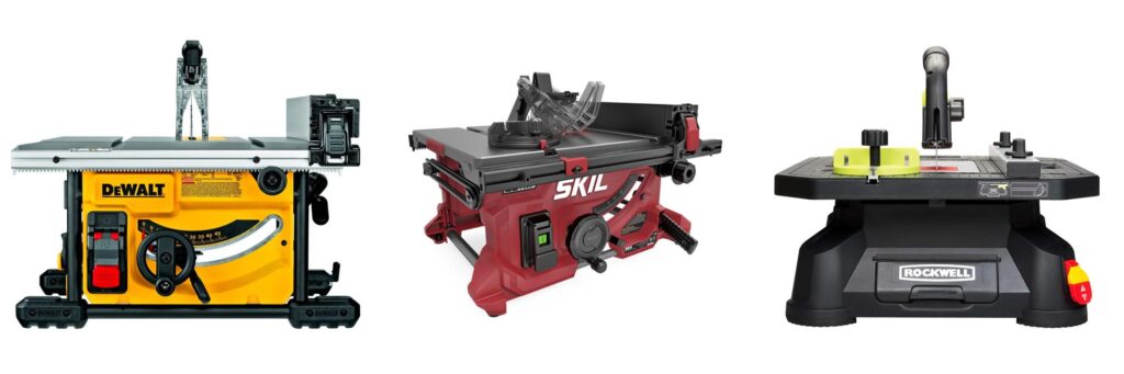 Compact Table Saw combined image