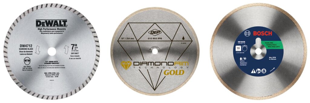 The Best Diamond Blade for Table Saw In 2025 - Top 6 Picked 2 Diamond Blade for Table Saw combined image