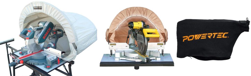 Dust Collector For Miter Saw combined image