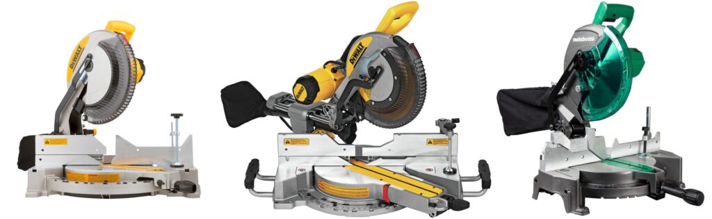 Heavy Duty Miter Saw combined image