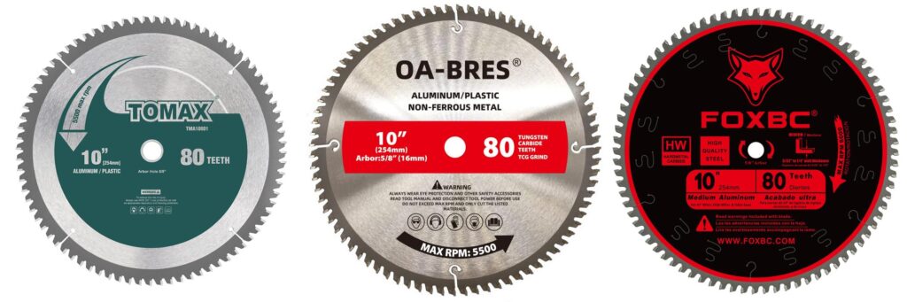 Metal Cutting Blade for Table Saw combined image