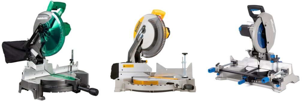 Miter Chop Saw combined image