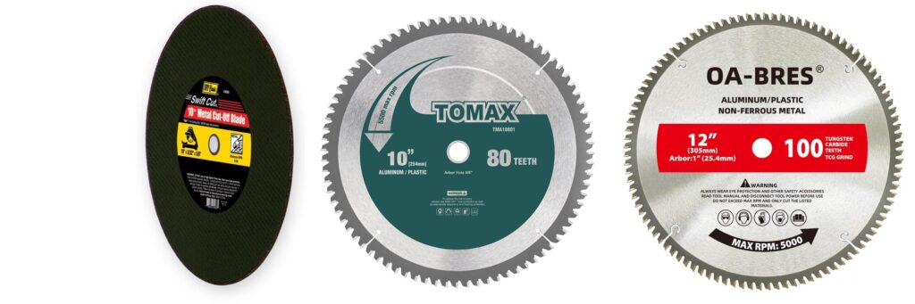 The Best Miter Saw Blade For Metal In 2025 - Top 6 Picked 2 Miter Saw Blade For Metal combined image