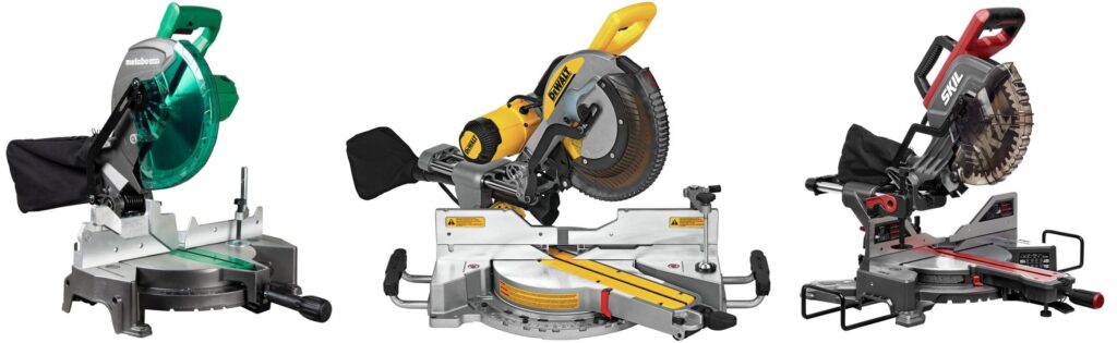 Miter Saw For Home Use combined image