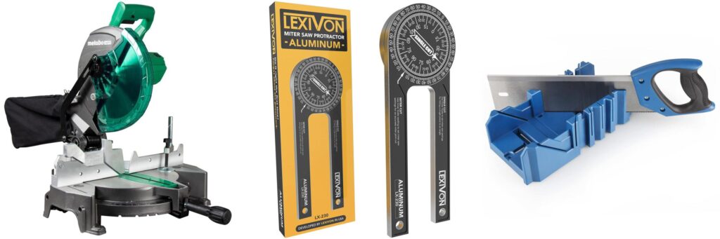 Miter Saw For Trim Work combined image