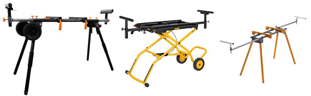 Miter Saw Stand combined image